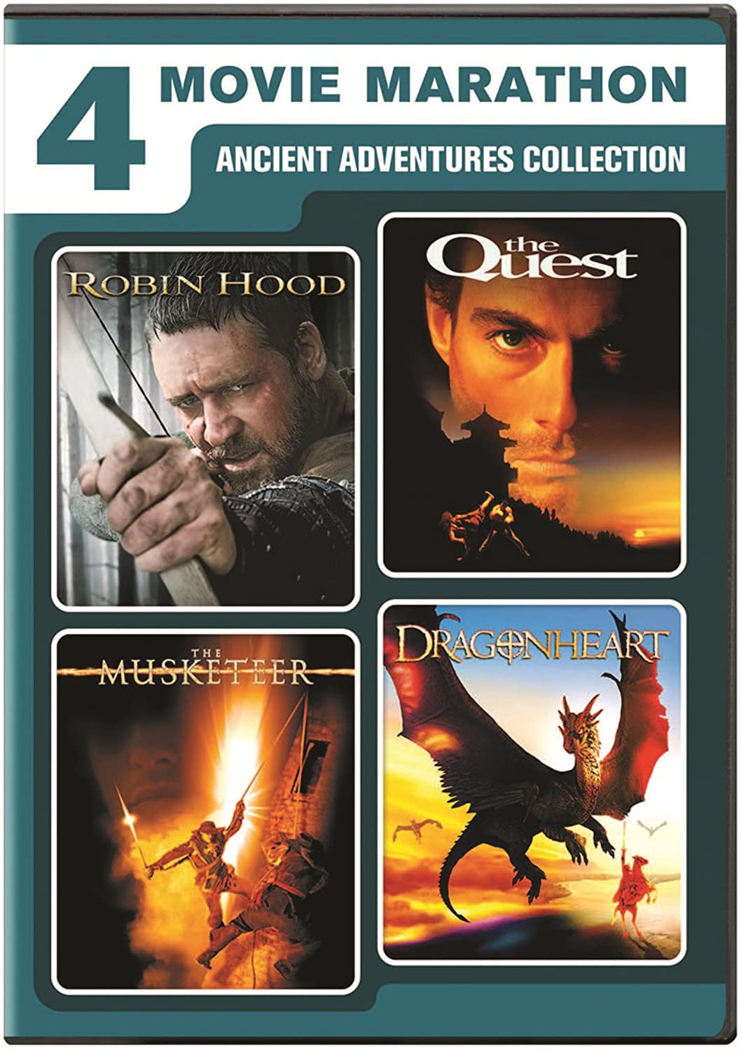 Maratón de 4 películas - Colección Aventuras Antiguas