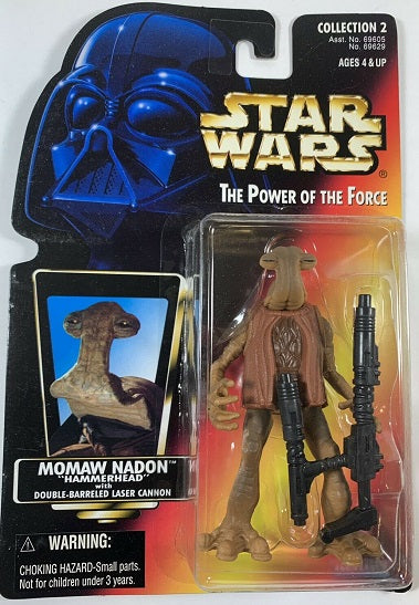 Star Wars – El Poder de la Fuerza Figura de Momaw Nadon "Cabeza de Martillo" de 3.75" (UPC: 076281696294)