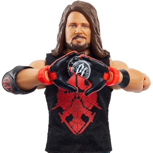 WWE – WrestleMania Elite 2022 AJ Styles 6‑Inch Action Figure (UPC: 194735021352)