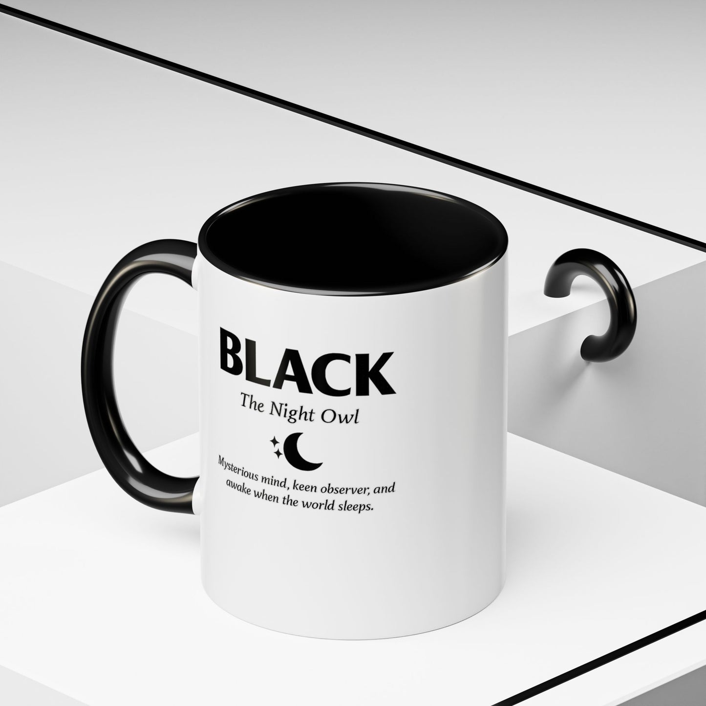 Color Personality Mug Collection - Black