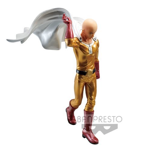 One‑Punch Man – Saitama Metálico Ver. Estatua Premium DXF (EAN: 4983164176926)