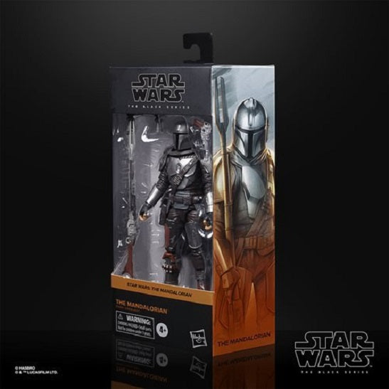Star Wars: The Black Series – The Mandalorian (Beskar Armor) 6" Action Figure (UPC: 5010993749218)