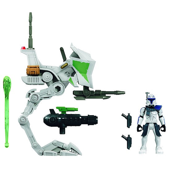 Star Wars Mission Fleet Expedition Class – Captain Rex & AT-RT Vehicle Set (UPC: 5010993750009)