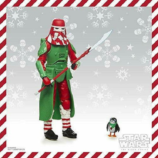 Star Wars The Black Series Snowtrooper (Edición Festiva) Figura de Acción de 6 Pulgadas – Exclusiva (5010993782918)