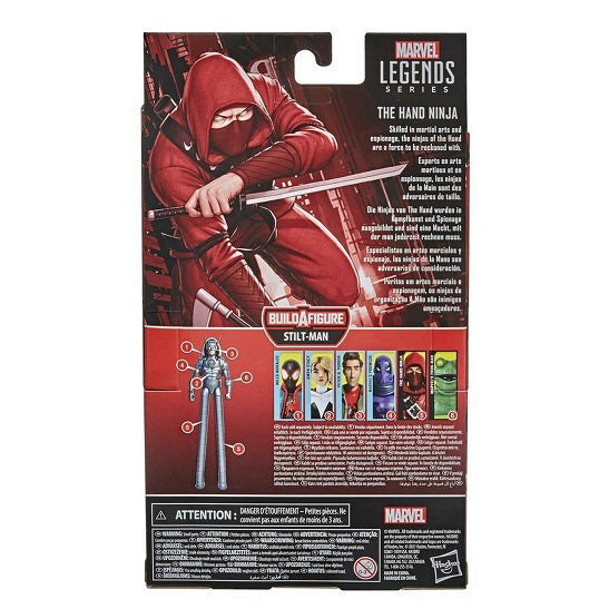 Spider-Man – Marvel Legends Figura de acción de 6 pulgadas The Hand Ninja – Serie BAF Stilt-Man (UPC: 5010993787906)