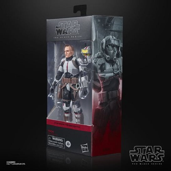 Star Wars The Black Series – Tech (The Bad Batch) 6-Inch Action Figure (UPC: 5010993828005)