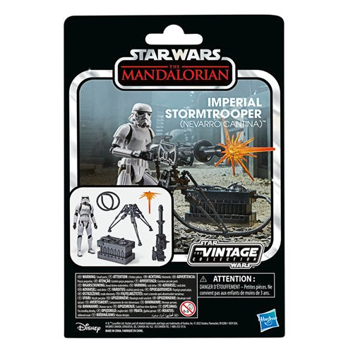 Stormtrooper Imperial Deluxe (Cantina Nevarro) y cañón E-Web de 3 3/4" (UPC: 5010993965533)