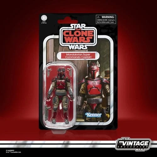 Star Wars The Vintage Collection – Mandalorian Super Commando Captain 3.75-Inch Action Figure (UPC: 5010993992195)