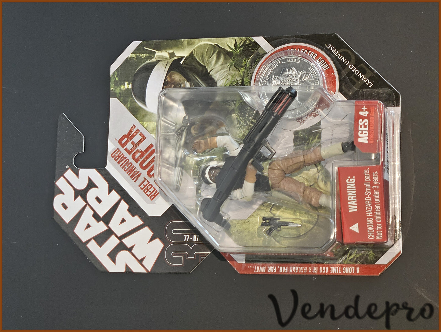 Star Wars The 30th Anniversary Collection – Soldado de Vanguardia Rebelde n.º 53, figura de acción de 9,5 cm (UPC: 653569287148)