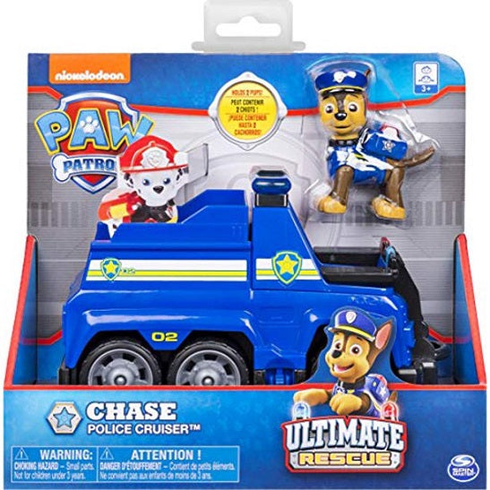 Vehículo de crucero policial de Chase de La Patrulla Canina Ultimate Rescue (UPC: 778988151518)