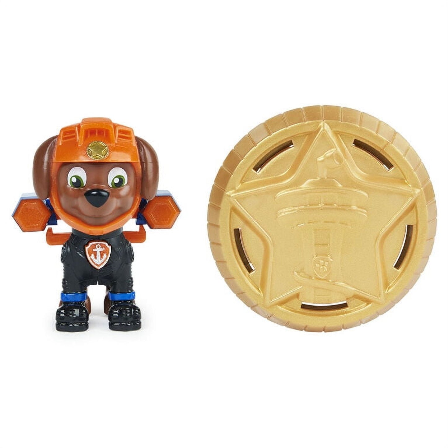 PAW Patrol – Moto Pups Zuma Action Figure with Wearable Deputy Badge (UPC: 7789883216756)