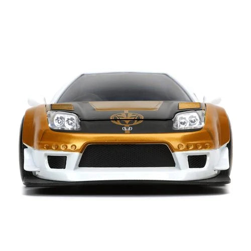Mighty Morphin Power Rangers – 1:24 Die-Cast Vehicle with White Ranger Figure (UPC: 801310327951)