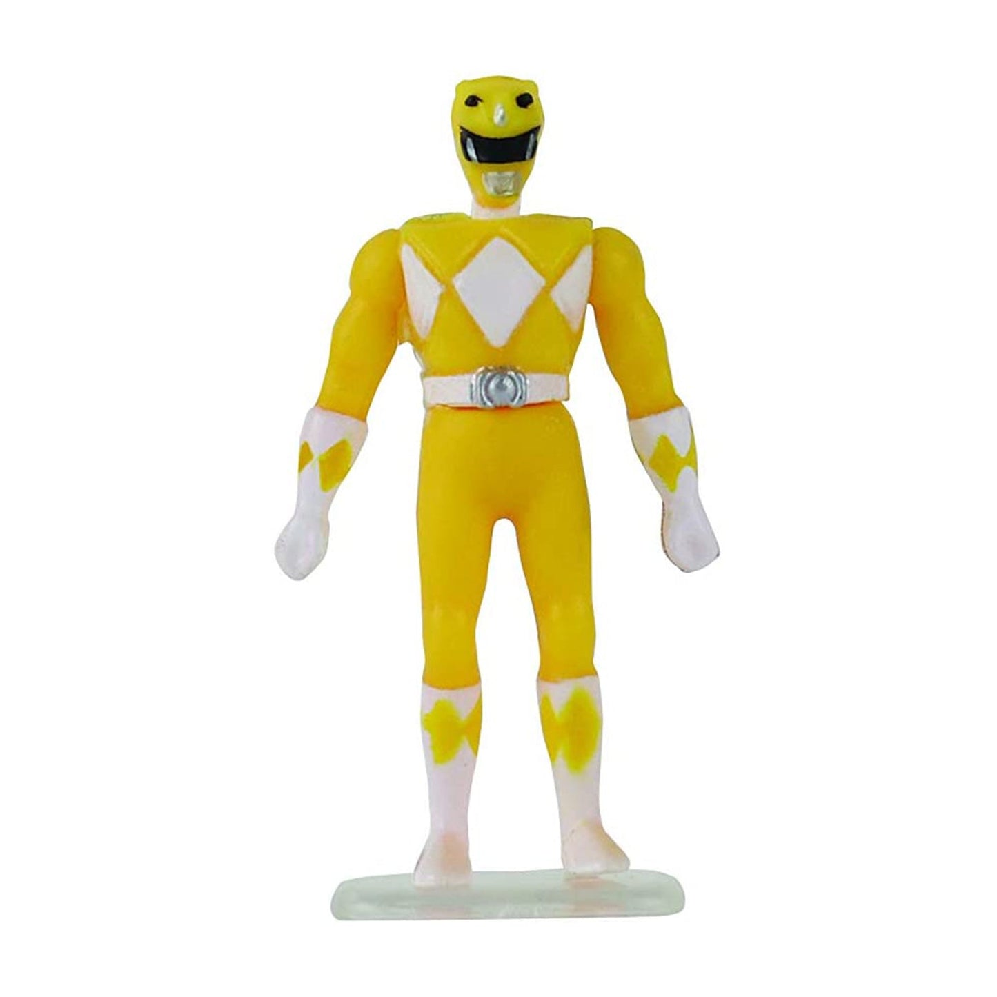 Los Power Rangers más pequeños del mundo: microfiguras de acción amarillas (UPC: 810010990389)