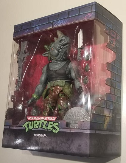 TMNT Ultimates – Rocksteady 7-Inch Action Figure (UPC: 811169039288)