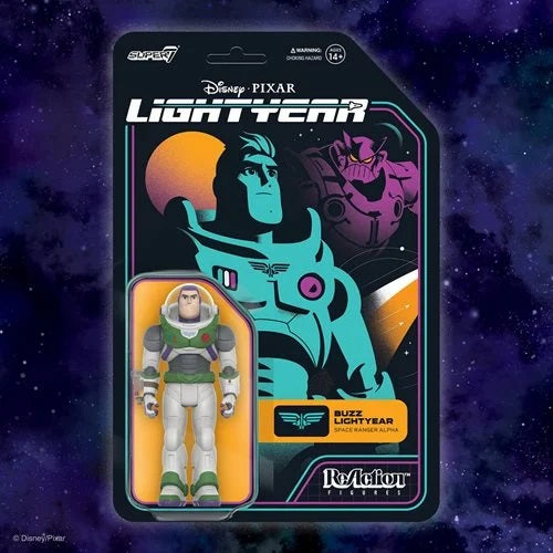 Super7 – Lightyear ReAction: Buzz Lightyear 3.75-Inch Action Figure (UPC: 840049821132)