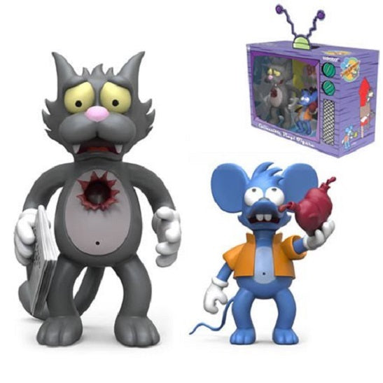 The Simpsons – Itchy & Scratchy Medium Vinyl Figures (UPC: 883975158040)