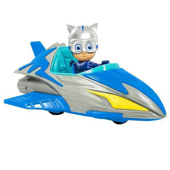 PJ Masks – Save the Sky Cat-Car with Catboy Figure (UPC: 886144958212)
