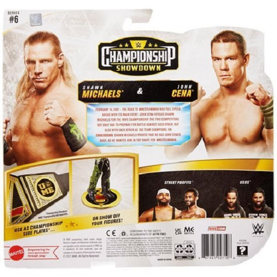WWE John Cena vs Shawn Michaels – Championship Showdown Series 6 (UPC: 887961927108)