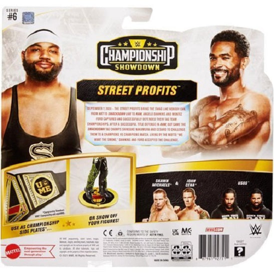 WWE Angelo Dawkins vs Montez Ford – Championship Showdown Series 6 (UPC: 887961927511)