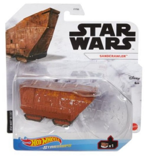 Star Wars Hot Wheels Naves Estelares – Sandcrawler (UPC: 887961947601)