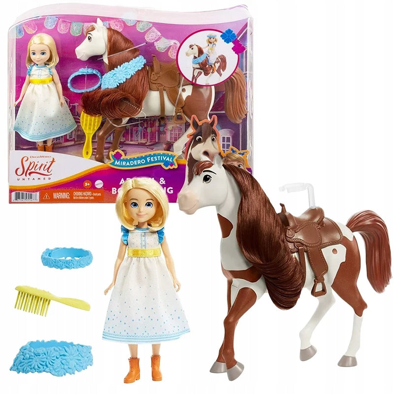 Spirit: Indomable – Muñeca y Caballo Abigail y Boomerang (UPC: 887961955125)