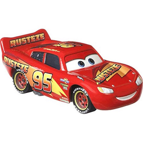Disney Pixar Cars 3 – Vehículo a escala Rayo McQueen de Rust-eze (UPC: 887961956320)