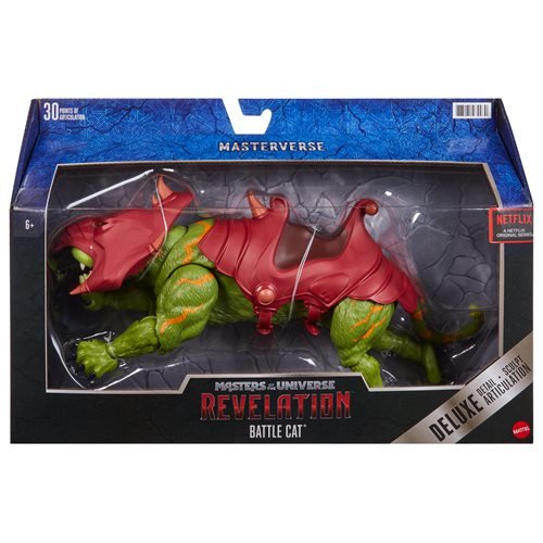 Masters of the Universe Masterverse Revelation – BattleCat Deluxe 7" Action Figure (UPC: 887961979930)
