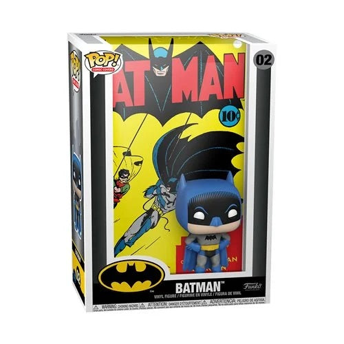 Funko Pop! Comic Cover – Figura de Vinilo Batman #1 con Estuche de Exhibición (UPC: 889698574112)