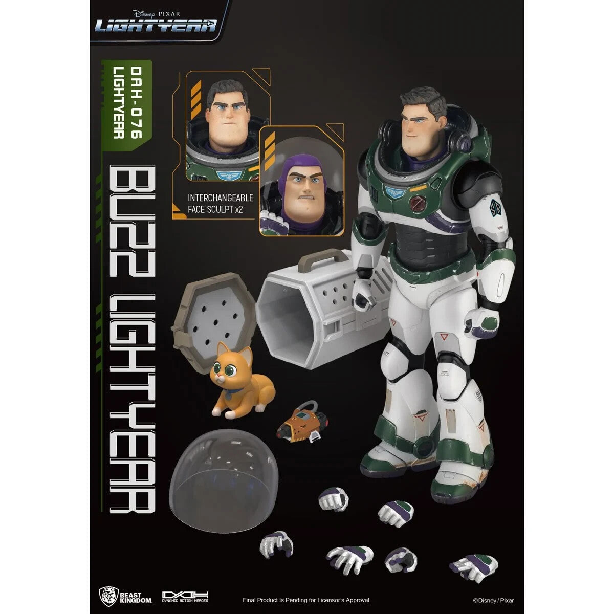 NEW! Beast Kingdom - Lightyear DAH-076 Buzz Lightyear Alpha Suit Figure (4711203447399)
