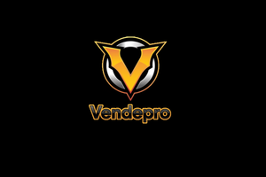 Vendepro Logo Black Background