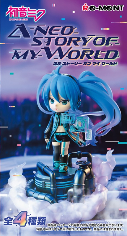 Hatsune Miku Re-Ment blind-box collectible product artwork
