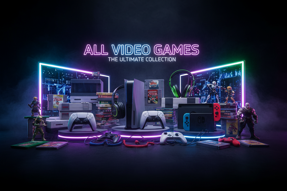 All Video Games Collection Banner