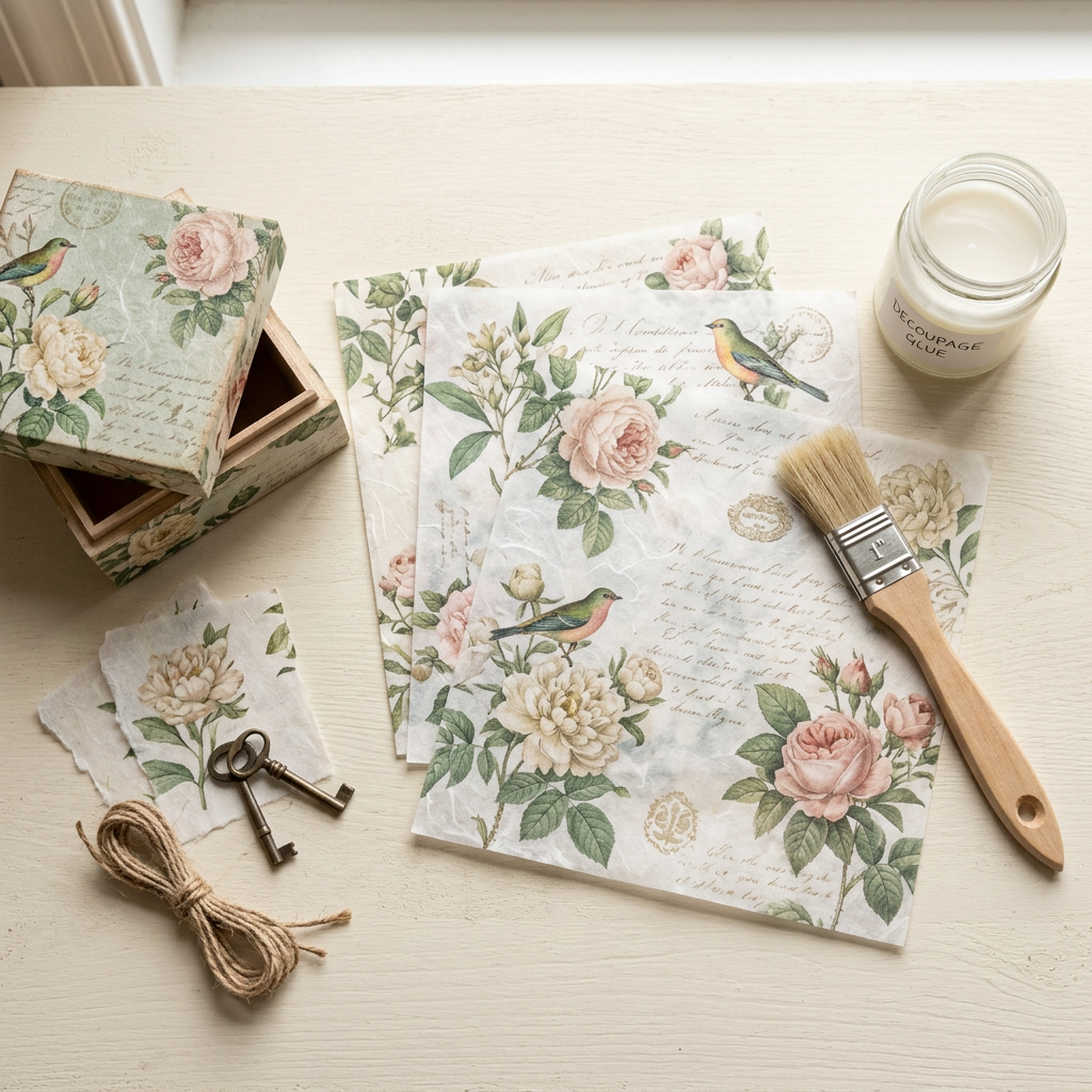 Rice Paper & Decoupage