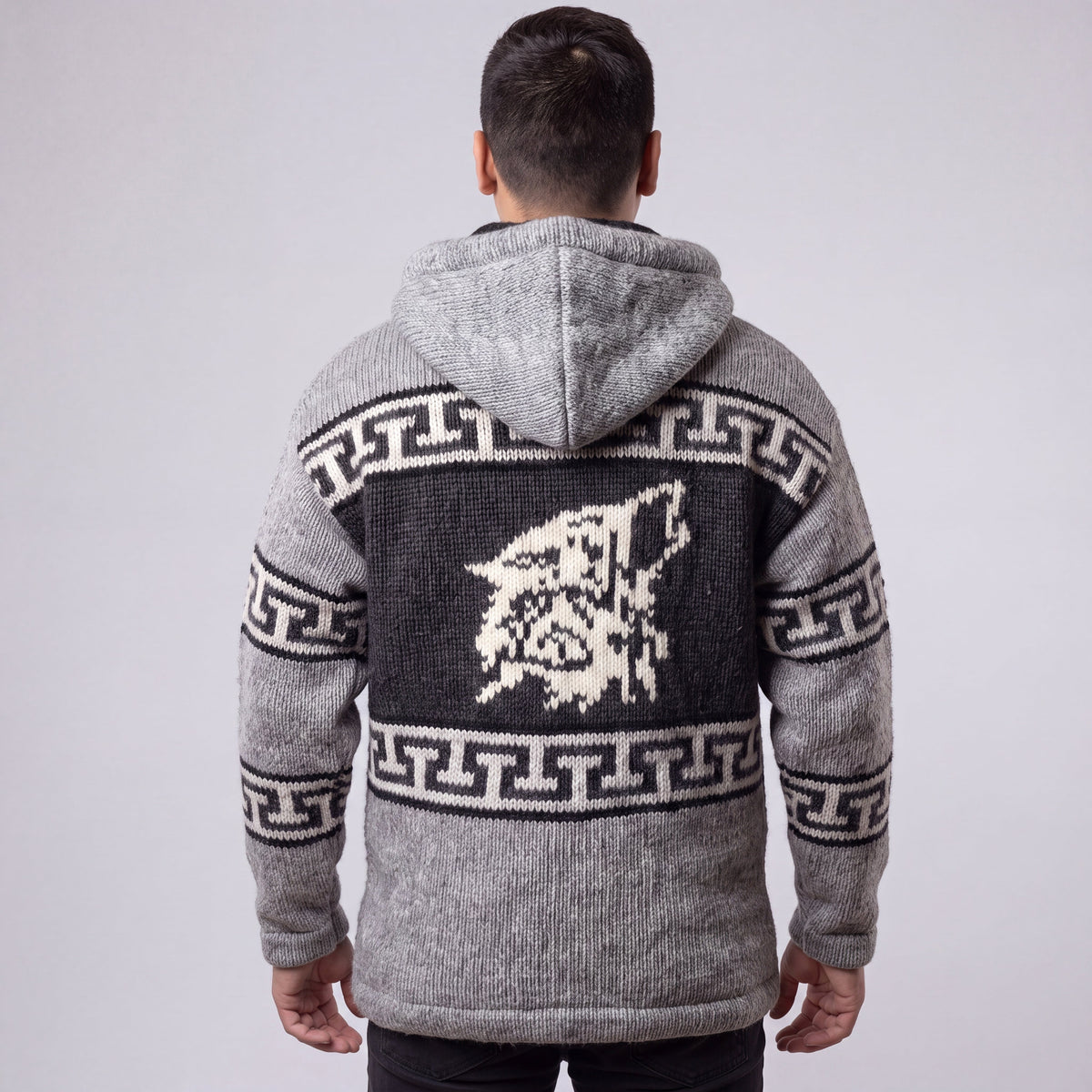 Lunar Wolf Wool Jacket-4