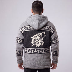 Lunar Wolf Wool Jacket-4