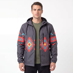 Sunrise Peaks Windbreaker(Black)-3