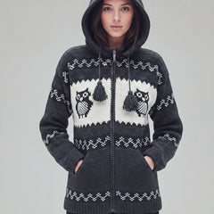 Nocturne Owl Wool Jacket-1