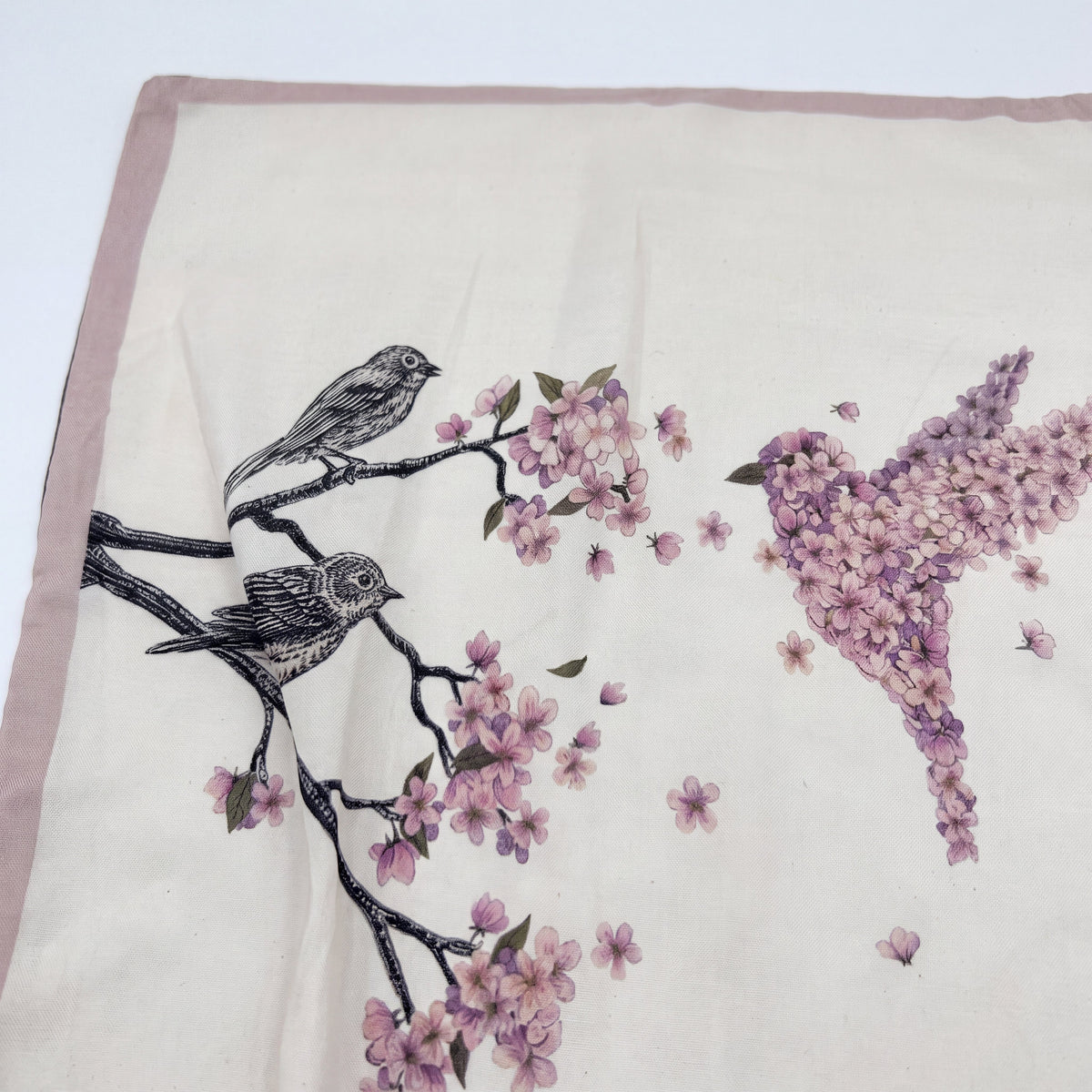 Birds Sublimated Pillow Case-2