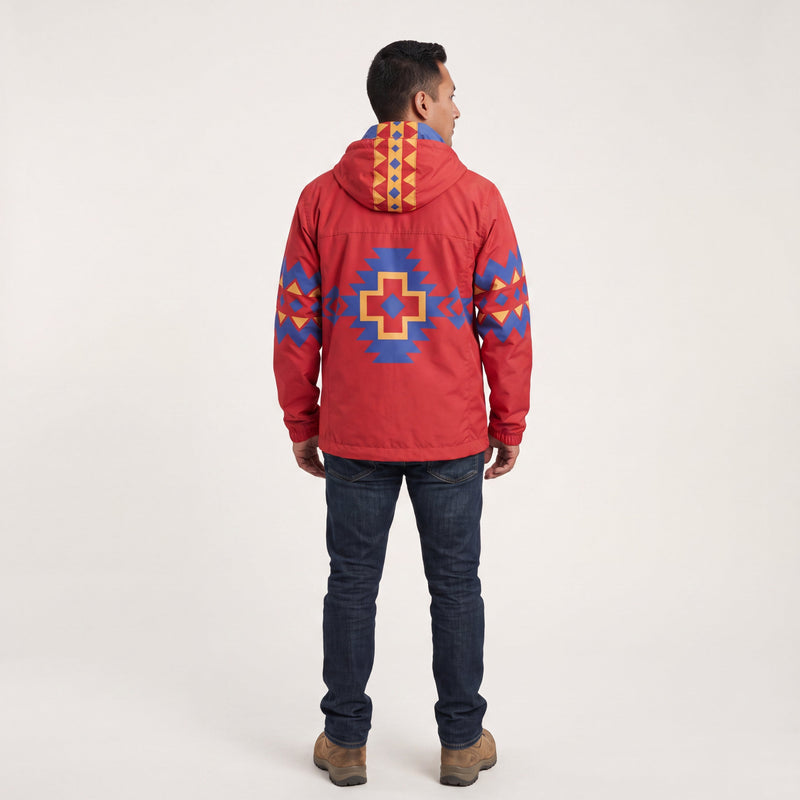 Red Horizon Windbreaker-1