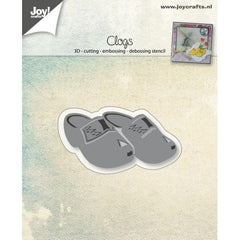 Joy! Crafts Die - Dutch Wooden Shoes-1