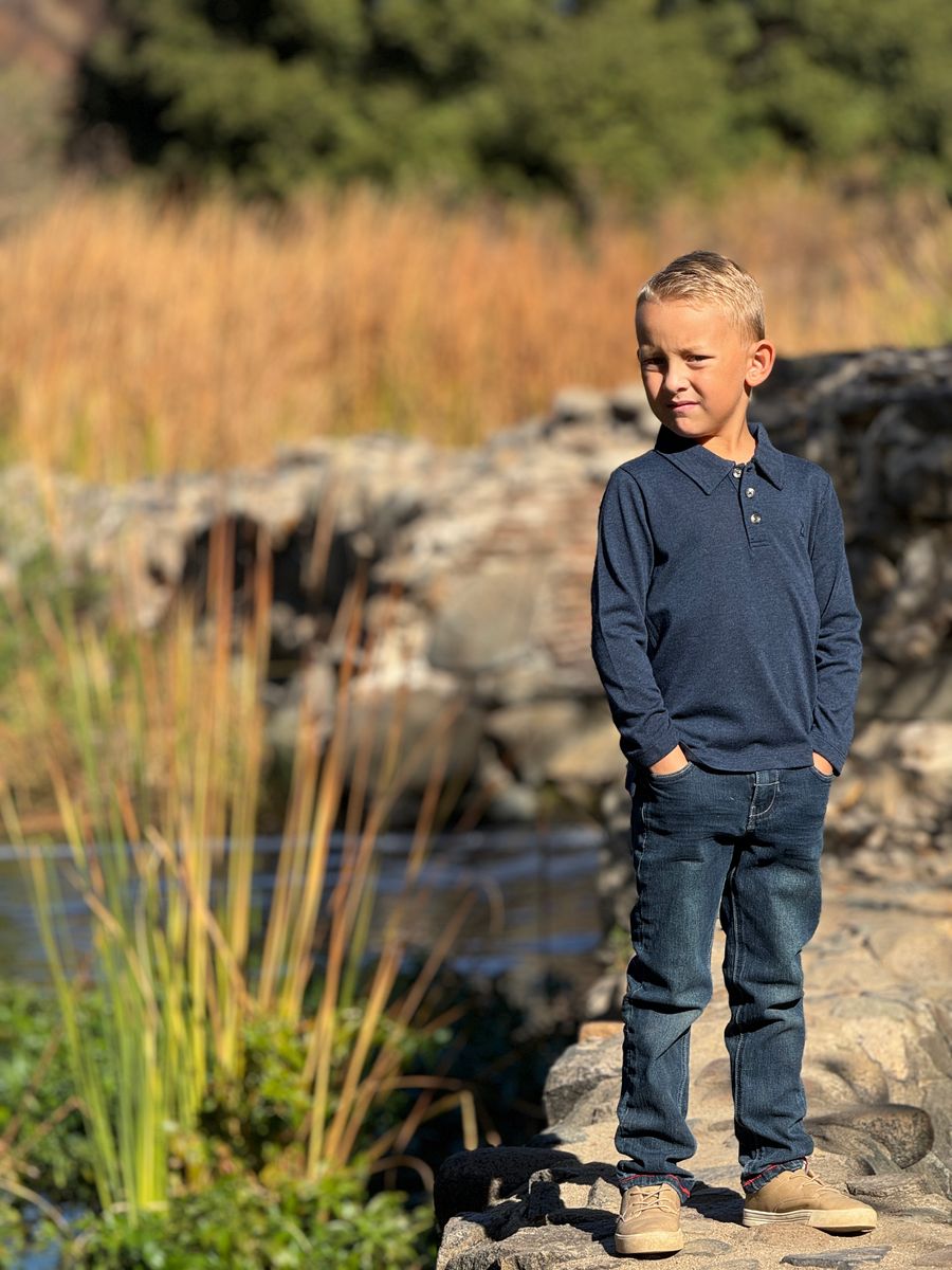 Spencer Polo | Navy | Me & Henry-2