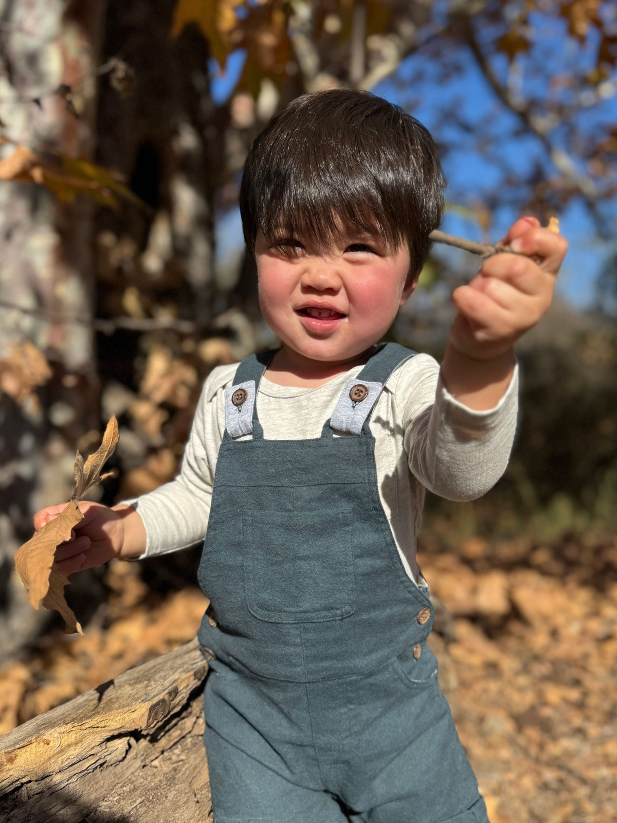 Bash Cargo Overalls | Blue | Me & Henry-2