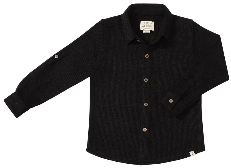 Columbia Jersey Shirt | Black | Me & Henry-1