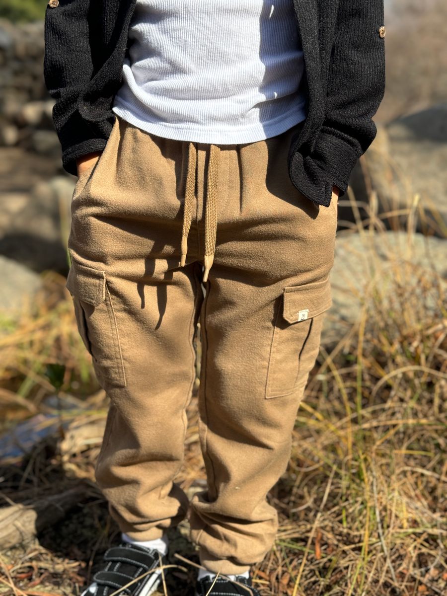 Arnie Cargo Pant | Beige | Me & Henry-3