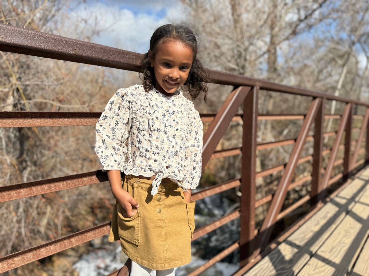 Daphne Skirt | Brown | Vignette-2