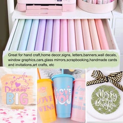 TeckWrap Glossy Adhesive Vinyl - Olive | Ideal for Art Projects, Decals, and More!-5