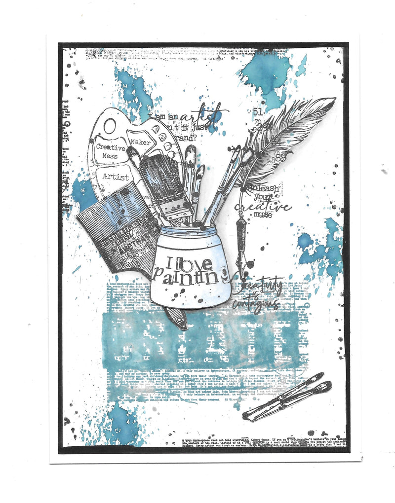 AALL and Create Stamp Set - 917 - Artist Kit-3