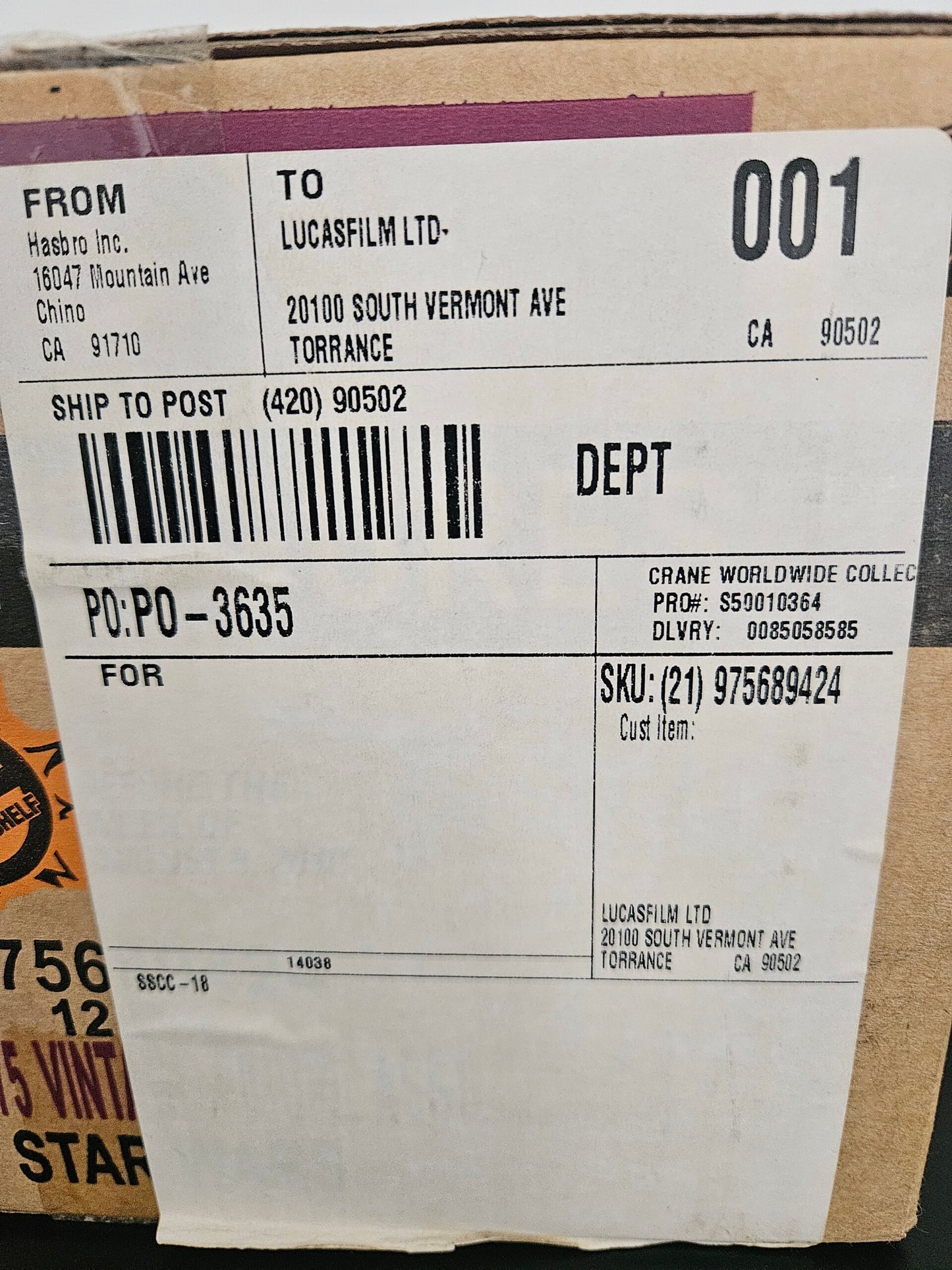 Star Wars: Vintage Collection (2010) Factory‑Sealed 12‑Figure Wave 4 (UPC Case Code: 00653569569640)