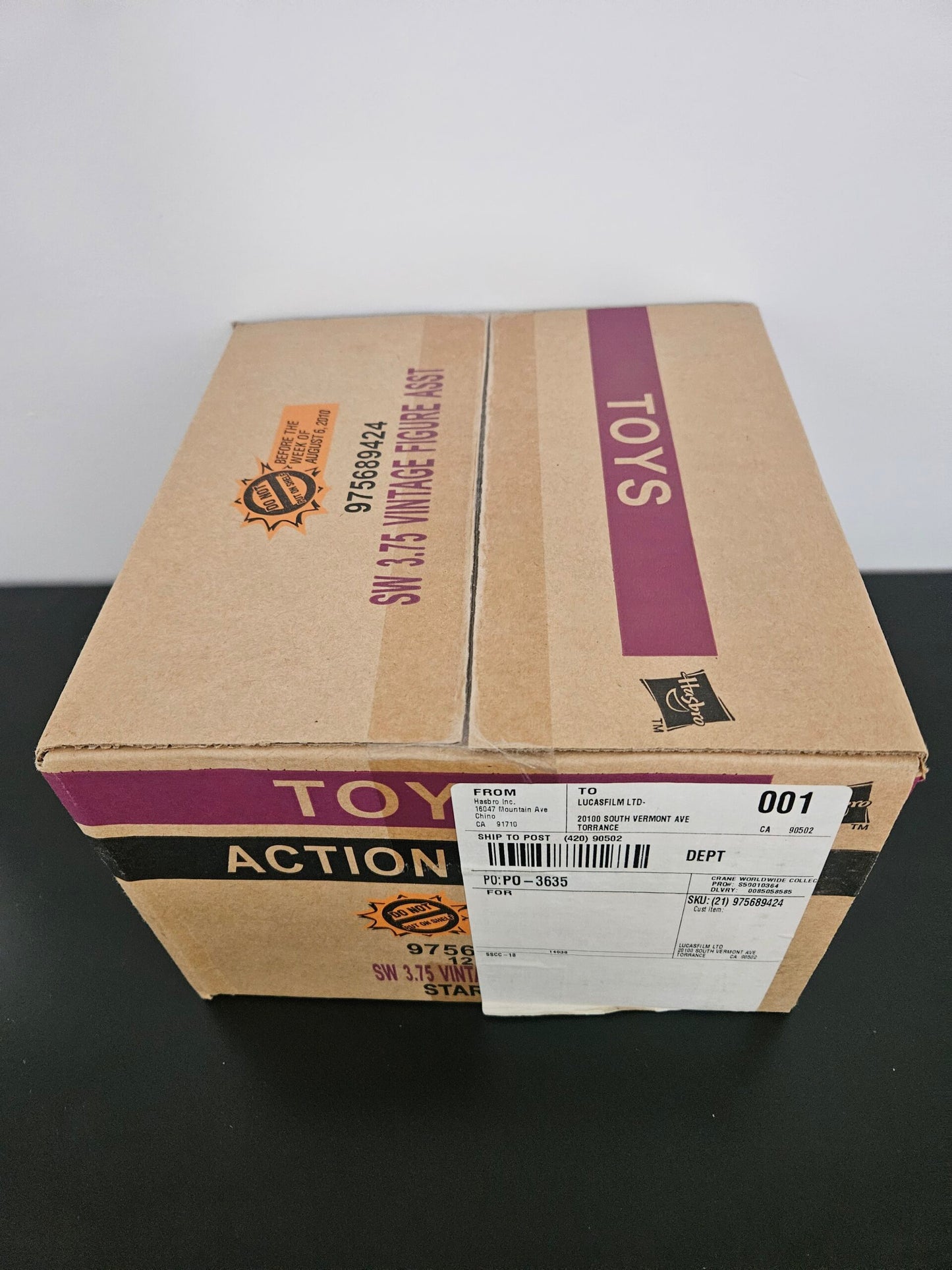 Star Wars: Vintage Collection (2010) Factory‑Sealed 12‑Figure Wave 4 (UPC Case Code: 00653569569640)