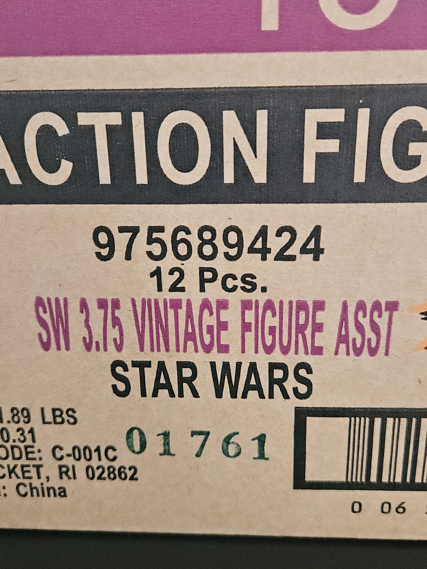 Star Wars: Vintage Collection (2010) Factory‑Sealed 12‑Figure Wave 4 (UPC Case Code: 00653569569640)